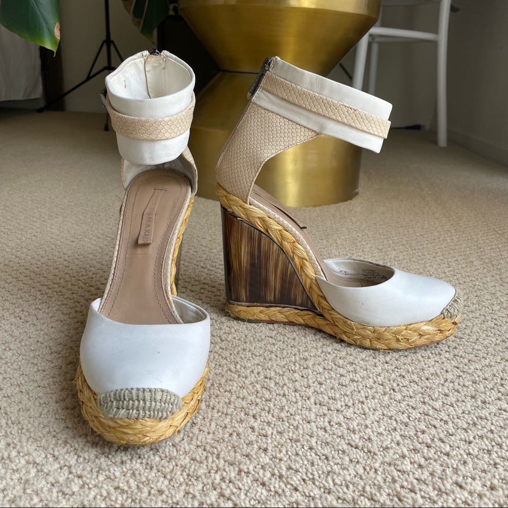 BCB Maxazria wedge heel, size 7.5.  Read description.